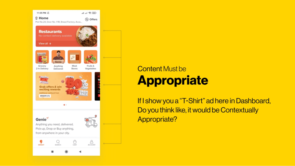 Appropriateness UX Design